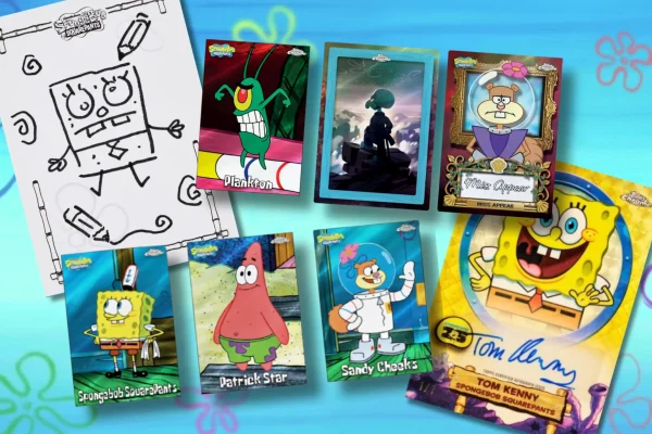 Topps Chrome SpongeBob SquarePants 25th Anniversary Trading Cards: Preorders Open Now